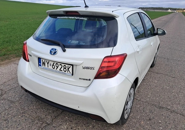 Toyota Yaris cena 42435 przebieg: 149860, rok produkcji 2016 z Góra małe 137